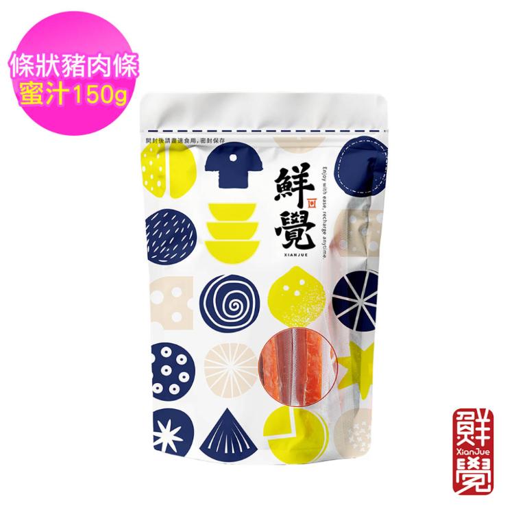 【鮮覺】條狀豬肉乾 蜜汁150g*2