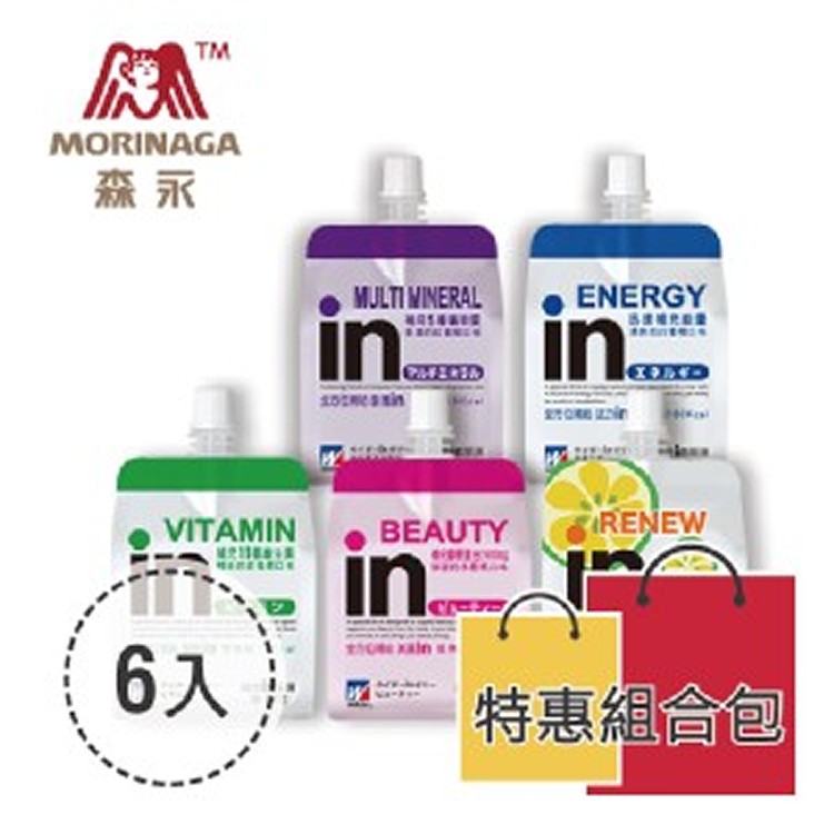 【台灣森永製菓】威德in果凍 6入組合包