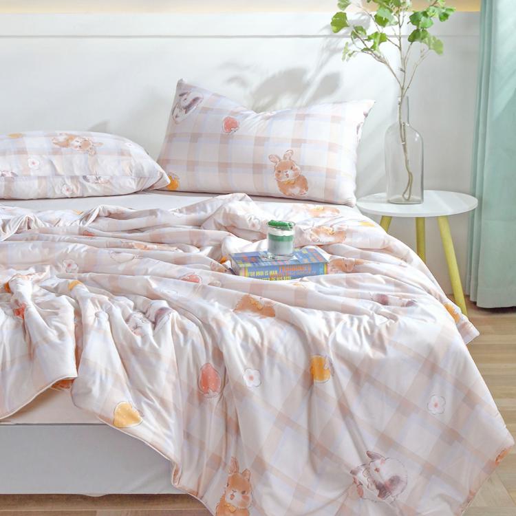 【沐眠居家】涼爽針織冰絲被 (150X200cm) 多款任選