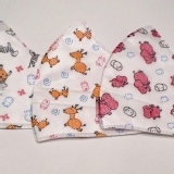 台灣製－超立體3D兒童口罩@兒童-可愛@ 一盒50片 SGS合格 無異味 保暖舒適好戴