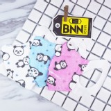 BNN台灣製造 熊貓系列 拋棄式無痛感超立體口罩(不織布耳帶) 50入 現貨