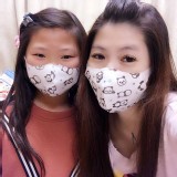 BNN台灣製造 熊貓系列 拋棄式無痛感超立體口罩(不織布耳帶) 50入 現貨