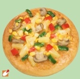 田園蔬菜 可素食 6吋手工披薩 PIZZA 特價：$32
