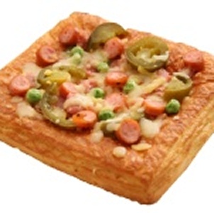 法藍克臘腸(奶香千層披薩)