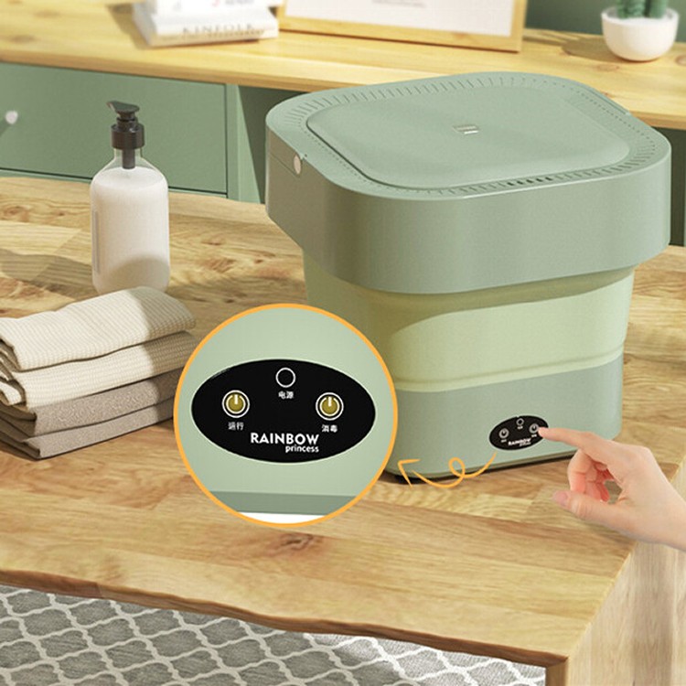 【DaoDi】第三代折疊洗衣機藍光臭氧校雙效(迷你洗衣機/摺疊洗衣機/洗衣神器)(任選)