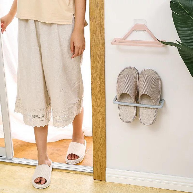 壁掛式拖鞋架