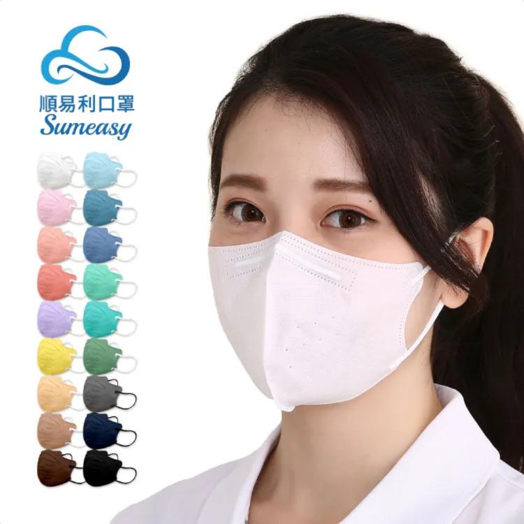 【順易利】3D立體醫用口罩 幼童/兒童/成人 (30片/盒)(扁繩/鬆緊帶)