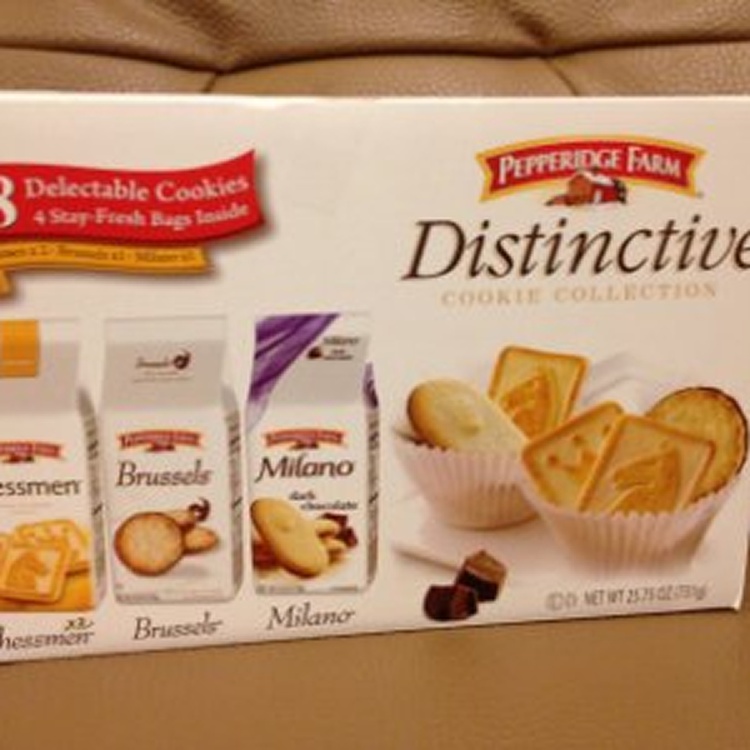 PEPPERIDGE 培珀莉經典綜合餅乾-棋王+布魯塞爾+米蘭(一組4入共731