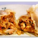 韓式泡菜水餃 10(顆)約半斤重 (己打折) 特價：$48