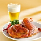 紐澳良手扒雞(半) 骨架小肉質細嫩的春雞，24小時醃釀入味G101