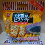 黑芝麻+亞麻籽薄鹽蘇打餅320g