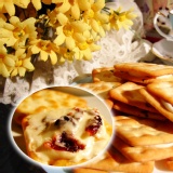 青蔥糖軋餅(蔓越莓牛軋糖夾心)