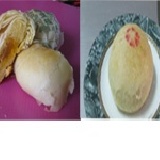 綠豆椪綜合 --(肉1+核1)2入塑膠自用盒,