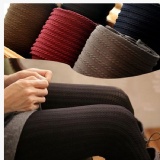 複古麻花褲襪 女士打底褲襪子 瘦身