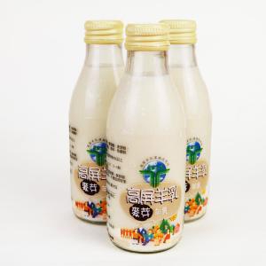 【高屏羊乳】6大認證SGS玻瓶麥芽調味羊乳180ml