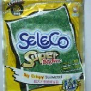 SELECO超大片香脆烤海苔-原味50g 促銷至2/29~~鹽甜+胡椒粉,(超讚) 特價：$59