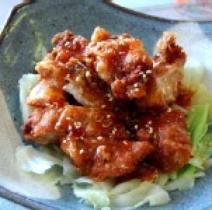 泰式椒麻雞(生醃腿塊) 附甜雞醬