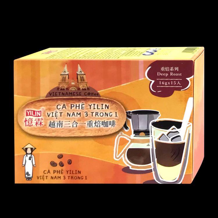 越南直送【憶霖】重焙二合一咖啡 重焙三合一咖啡