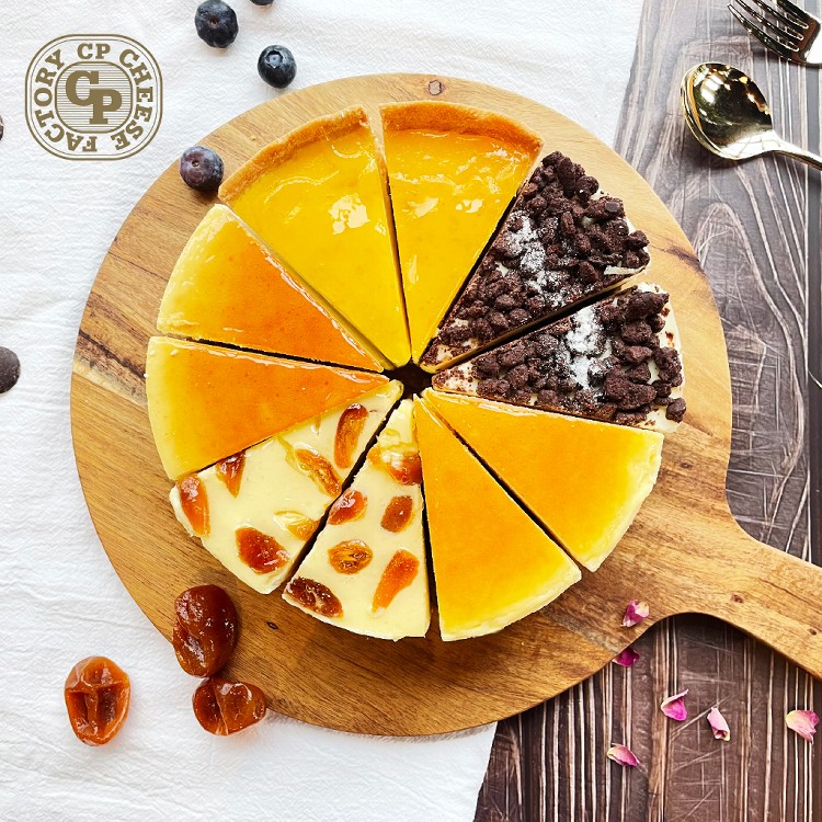 【超品起司烘焙工坊】綜合乳酪蛋糕(10切)