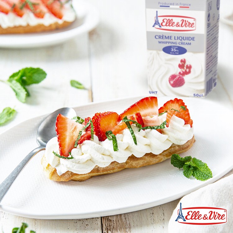 【Elle&Vire愛樂薇】35%打發鮮奶油 500ml