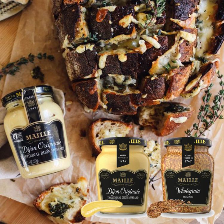 【MAILLE魅雅】法國 狄戎芥末醬/芥茉籽醬 215g (兩款任選)