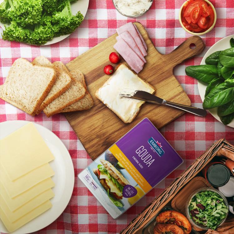 【EMBORG安博格】愛摩塔起司片/高達起司片 150g (兩款任選)