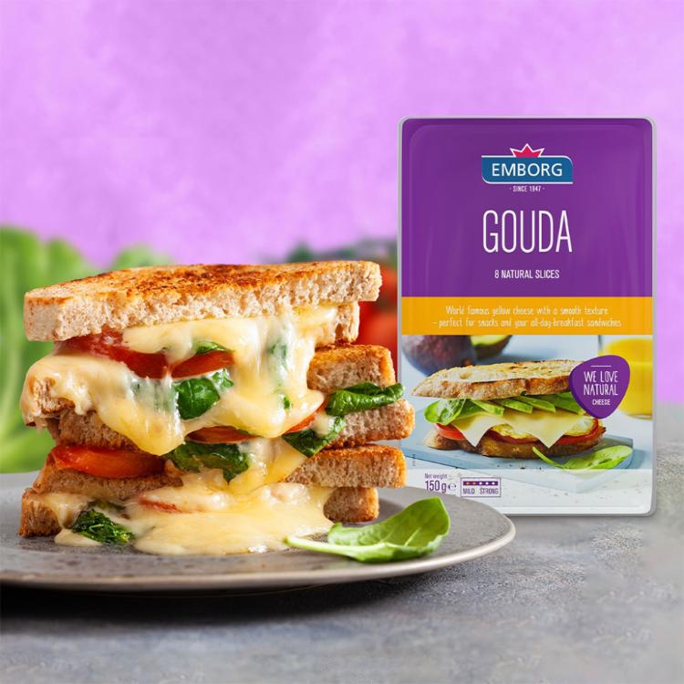 【EMBORG安博格】愛摩塔起司片/高達起司片 150g (兩款任選)