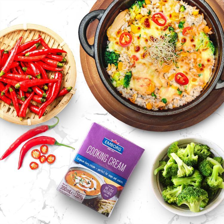 【EMBORG安博格】料理鮮奶油20%/動物性鮮奶油35.1% 200ml (兩款任選)
