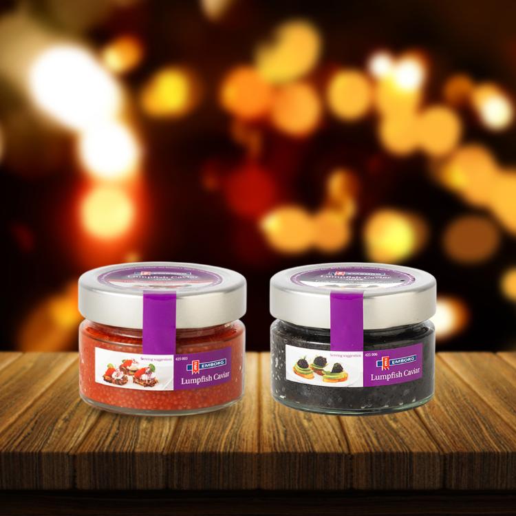 【EMBORG安博格】紅魚子醬/黑魚子醬 100g (兩款任選)