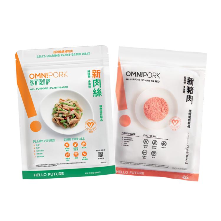【OmniPork】植物肉 新豬肉/新肉絲 (未來肉-素肉-二款任選)