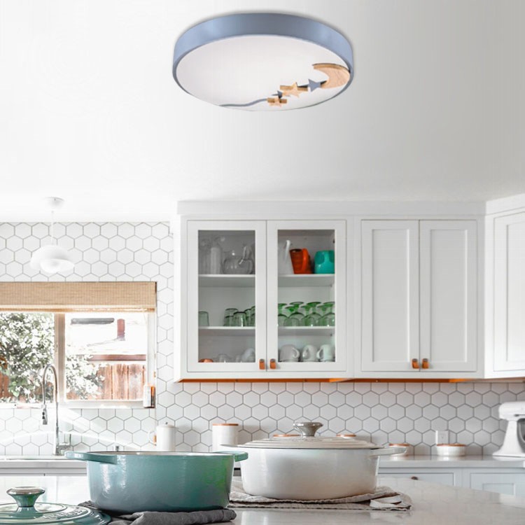 【可喜家居】24W夜空吸頂燈 (尺寸:寬40*高6cm)