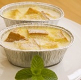 花蓮土雞蛋麵包烤布丁一盒4個《冷藏限定》 可與土雞蛋布丁合併成團喔!! 特價：$175