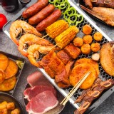 【宜家購團購美食】烤肉必備 海陸豪華饗宴XL組