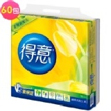 得意抽取衛生紙(120抽x60包)/箱