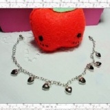 格格飾品__ 垂墜叮叮噹手鍊**萬年不變的簡單百搭款*愛心款