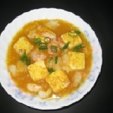 源師父拿手菜-蟹黃竹笙豆腐 為了不影響口感， 請勿冷凍