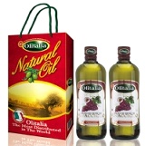 【Olitalia奧利塔】葡萄籽雙入禮盒-1000ML大容量 2瓶裝 特價：$664