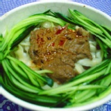 正宗川味熱干芝麻醬手工刀削麵