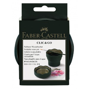 Faber-Castell 伸縮水彩用水杯 (綠色)