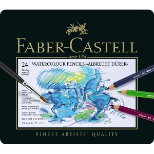 Faber-Castell 綠色系列專家級水彩色鉛筆 24色