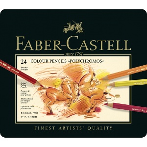 Faber-Castell 綠色系列專家級油性色鉛筆 24色