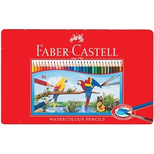 Faber-Castell 紅色系列水性彩色鉛筆36色