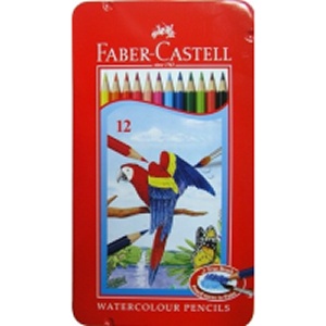 Faber-Castell 紅色系列水性彩色鉛筆12色
