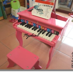 30鍵木製兒童音樂大鋼琴