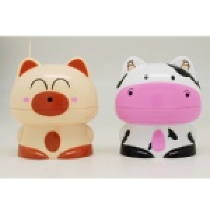 可愛自動牙籤筒牙籤瓶 牙籤罐 乳牛款【50151】 特價：$39