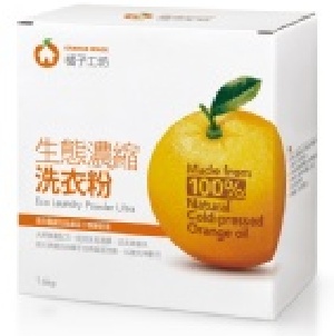 C商品組合:橘子工坊洗衣粉1.6kg六盒裝箱購