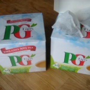 英國 PG Tips Black Tea 紅茶/40入茶包/盒