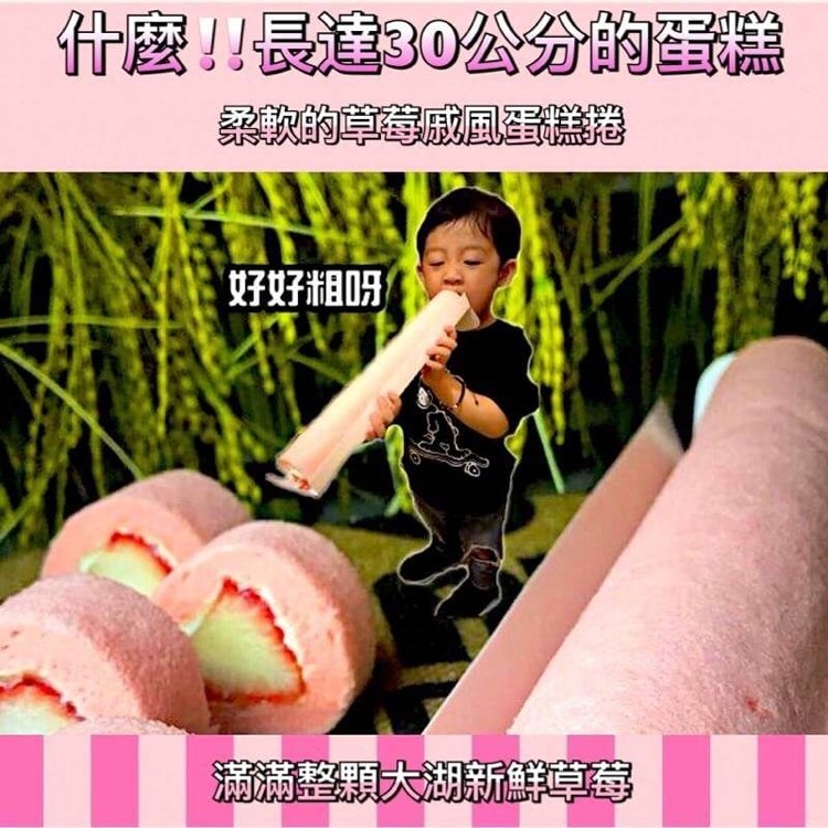 【麥麥先生】超長30公分魔法棒蛋糕