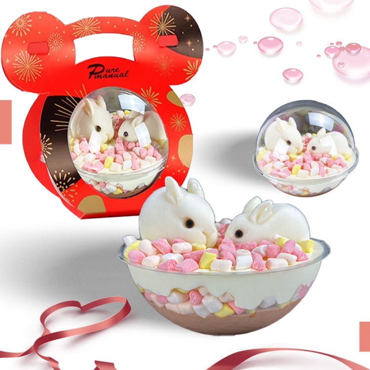 【麥麥先生】預購母親節限定款~雪兔慕斯蛋糕