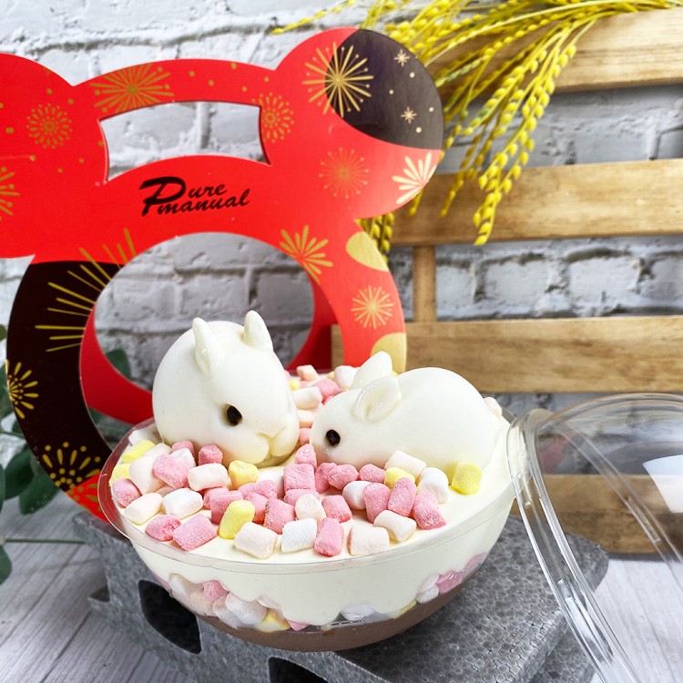 【麥麥先生】預購母親節限定款~雪兔慕斯蛋糕